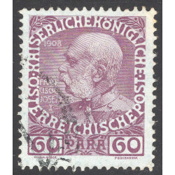 AUSTRIA-OFFICES IN THE TURKISH EMPIRE SCOTT 50