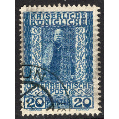 AUSTRIA-OFFICES IN THE TURKISH EMPIRE SCOTT 54