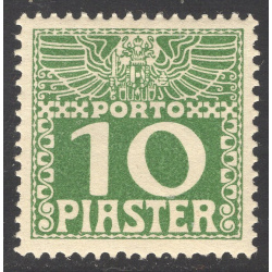 AUSTRIA-OFFICES IN THE TURKISH EMPIRE SCOTT J12