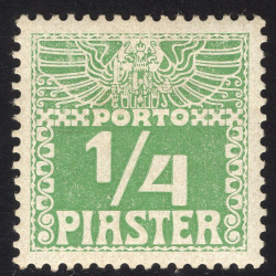 AUSTRIA-OFFICES IN THE TURKISH EMPIRE SCOTT J6