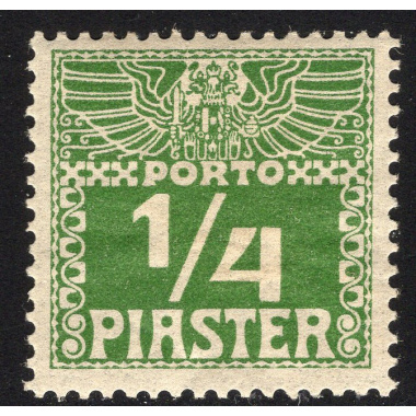 AUSTRIA-OFFICES IN THE TURKISH EMPIRE SCOTT J6
