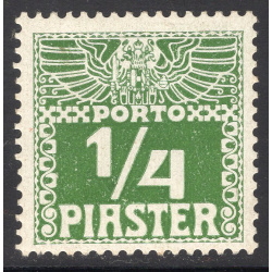 AUSTRIA-OFFICES IN THE TURKISH EMPIRE SCOTT J6