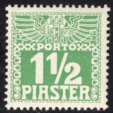 AUSTRIA-OFFICES IN THE TURKISH EMPIRE SCOTT J9