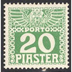 AUSTRIA-OFFICES IN THE TURKISH EMPIRE SCOTT J13