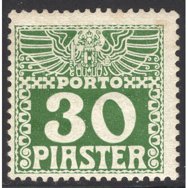 AUSTRIA-OFFICES IN THE TURKISH EMPIRE SCOTT J14