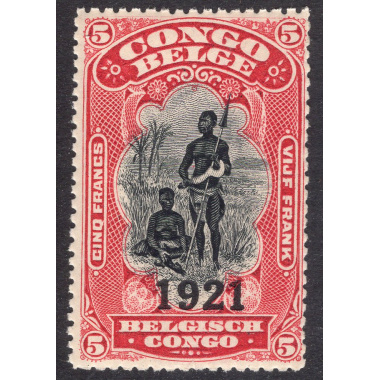 BELGIAN CONGO SCOTT 72