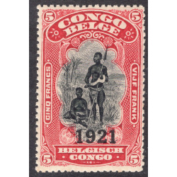 BELGIAN CONGO SCOTT 72