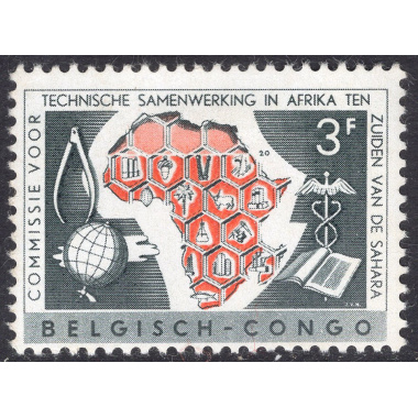 BELGIAN CONGO SCOTT 322