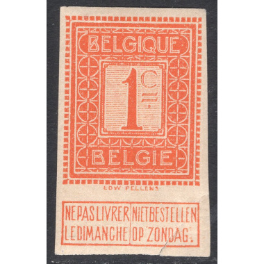BELGIUM SCOTT 92
