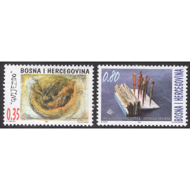 BOSNIA AND HERZEGOVINA-BOSNIAK SCOTT 289-290