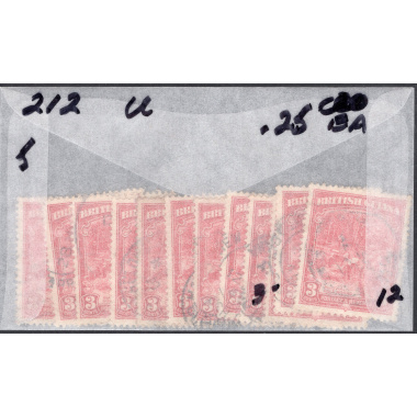 BRITISH GUIANA SCOTT 212