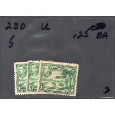 BRITISH GUIANA SCOTT 230