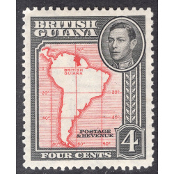 BRITISH GUIANA SCOTT 232A
