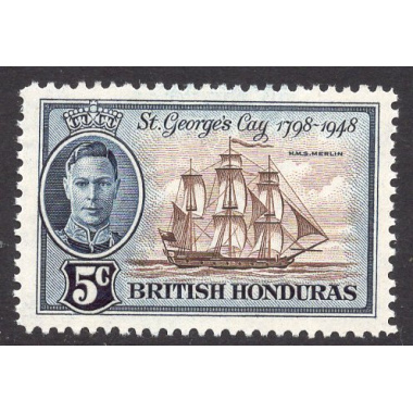 BRITISH HONDURAS Scott 134