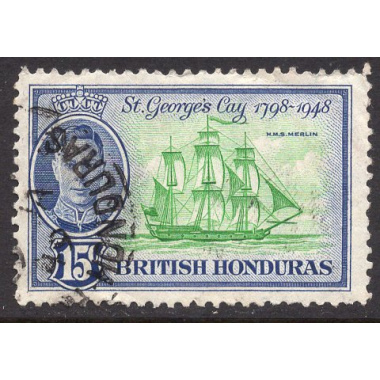 BRITISH HONDURAS Scott 136