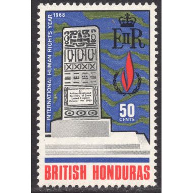 BRITISH HONDURAS Scott 213