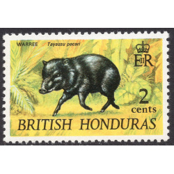 BRITISH HONDURAS Scott 215