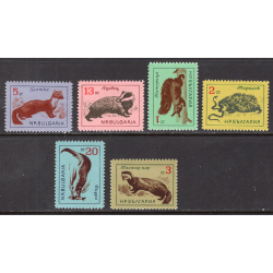BULGARIA SCOTT 1261-1266