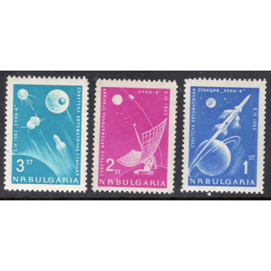 BULGARIA SCOTT 1278-1280