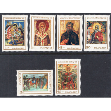 BULGARIA SCOTT 1721-1726