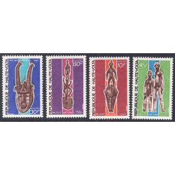 BURKINA FASO SCOTT 207/209/211/212