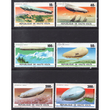 BURKINA FASO SCOTT 395-397/C234-C236