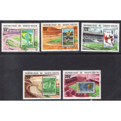 BURKINA FASO SCOTT 456-460