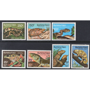 BURKINA FASO SCOTT 696-702