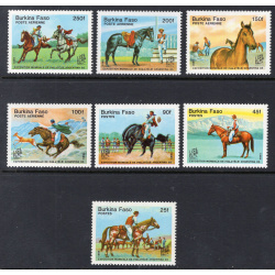 BURKINA FASO SCOTT 724-730