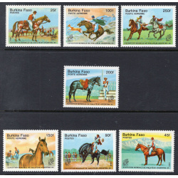 BURKINA FASO SCOTT 724-730