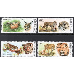 BURKINA FASO SCOTT 1079-1082