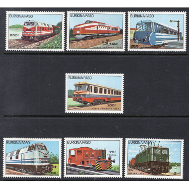 BURKINA FASO SCOTT 732-738