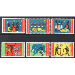 BURKINA FASO SCOTT 755-760