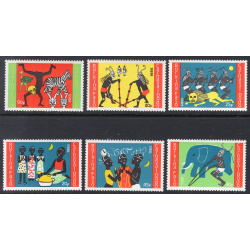 BURKINA FASO SCOTT 755-760