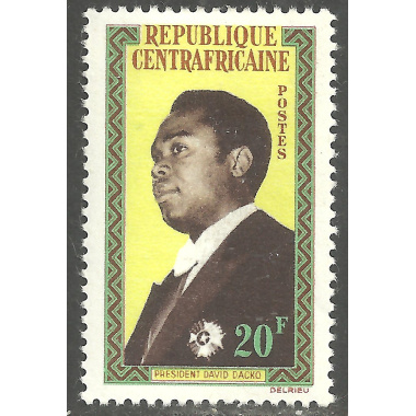 CENTRAL AFRICAN REPUBLIC SCOTT 22