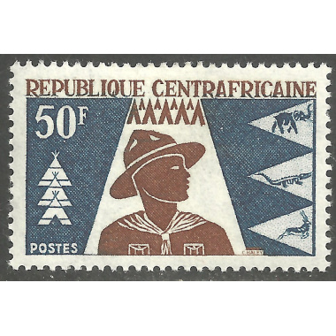 CENTRAL AFRICAN REPUBLIC SCOTT 67