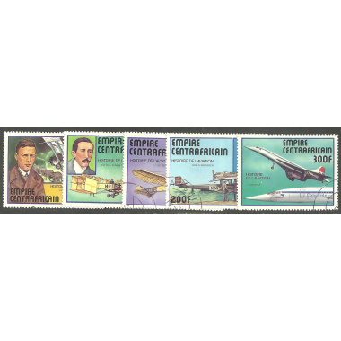 CENTRAL AFRICAN REPUBLIC SCOTT 297-301