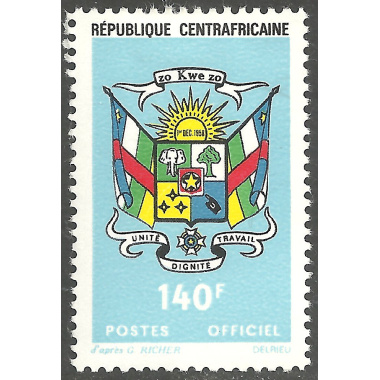 CENTRAL AFRICAN REPUBLIC SCOTT O15