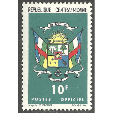 CENTRAL AFRICAN REPUBLIC SCOTT O4