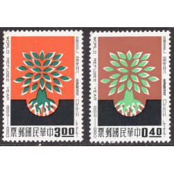 CHINA-REPUBLIC OF SCOTT 1252-1253