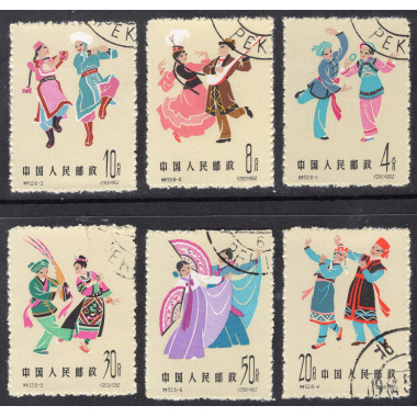 CHINA-PEOPLES REPUBLIC OF SCOTT 696-701