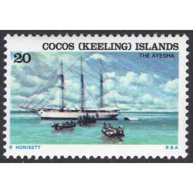 COCOS ISLANDS SCOTT 25