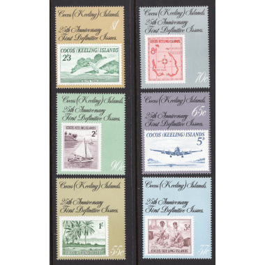 COCOS ISLANDS SCOTT 177-182