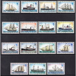 FALKLAND ISLANDS SCOTT 260A-274A