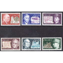 FRANCE SCOTT B445-B450