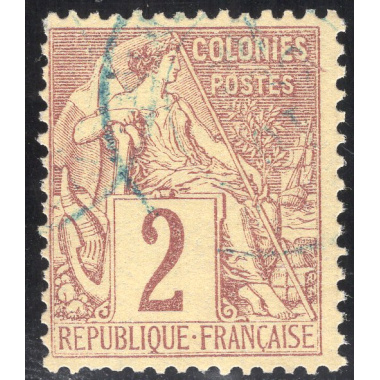 FRENCH COLONIES SCOTT 47