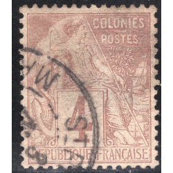 FRENCH COLONIES SCOTT 48