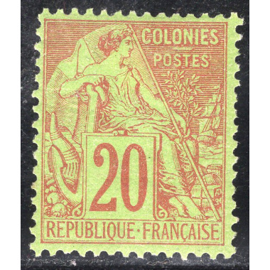 FRENCH COLONIES SCOTT 52