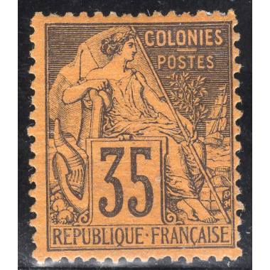 FRENCH COLONIES SCOTT 56