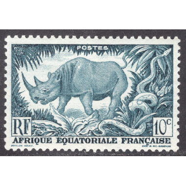 FRENCH EQUATORIAL AFRICA SCOTT 166